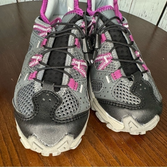 PEARL IZUMI women’s spin class or biking shoes purple gray mesh vamp 37 (7) NIB - Picture 3 of 16